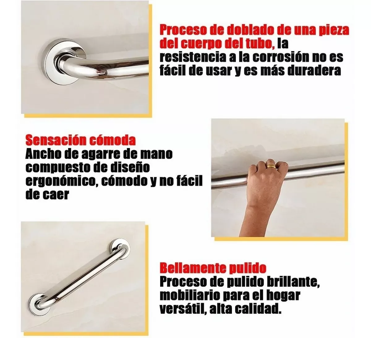 2 BARRAS DE SEGURIDAD APOYO - 5