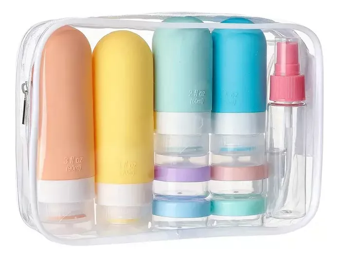 SET DE VIAJE BOTELLAS PLÁSTICAS - 4