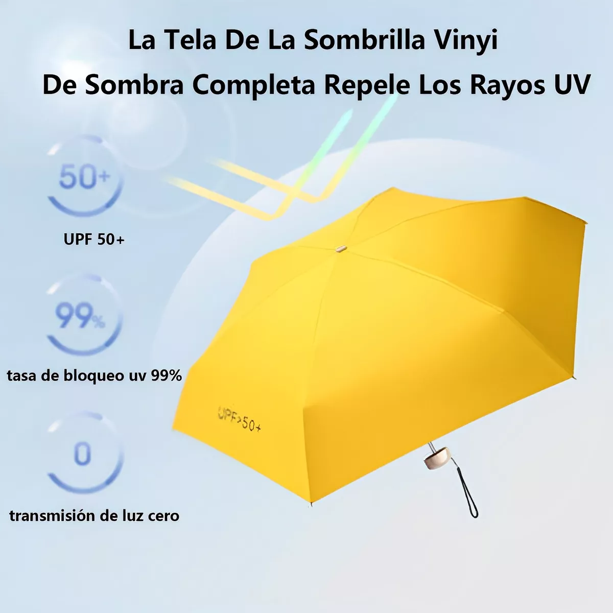 MINI PARAGUAS PLEGABLE PORTÁTIL - 2