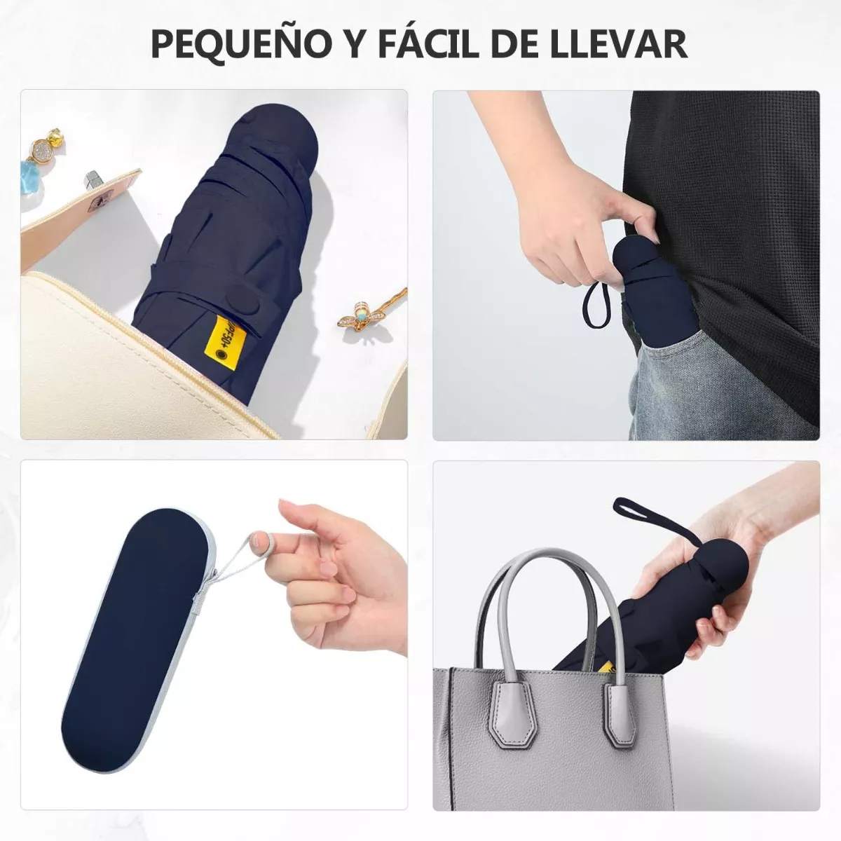 PARAGUAS MINI SOMBRILLA DE BOLSILLO - 5