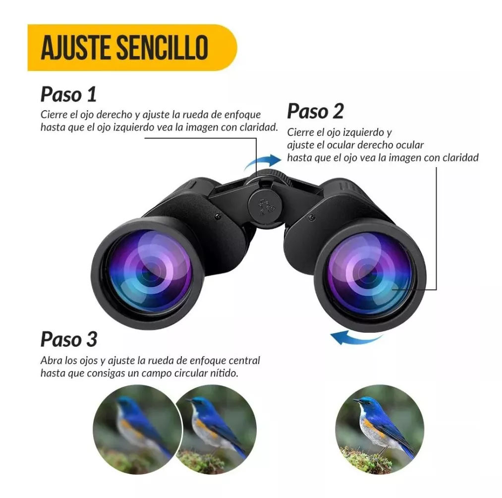 BINOCULARES TELESCÓPICOS HD - 4