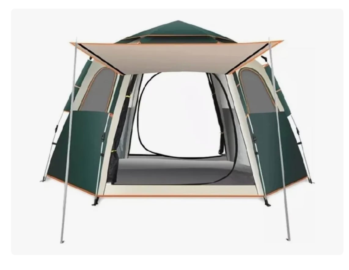 CARPA AUTOMÁTICA HEXAGONAL PARA 6 PERSONAS - 4