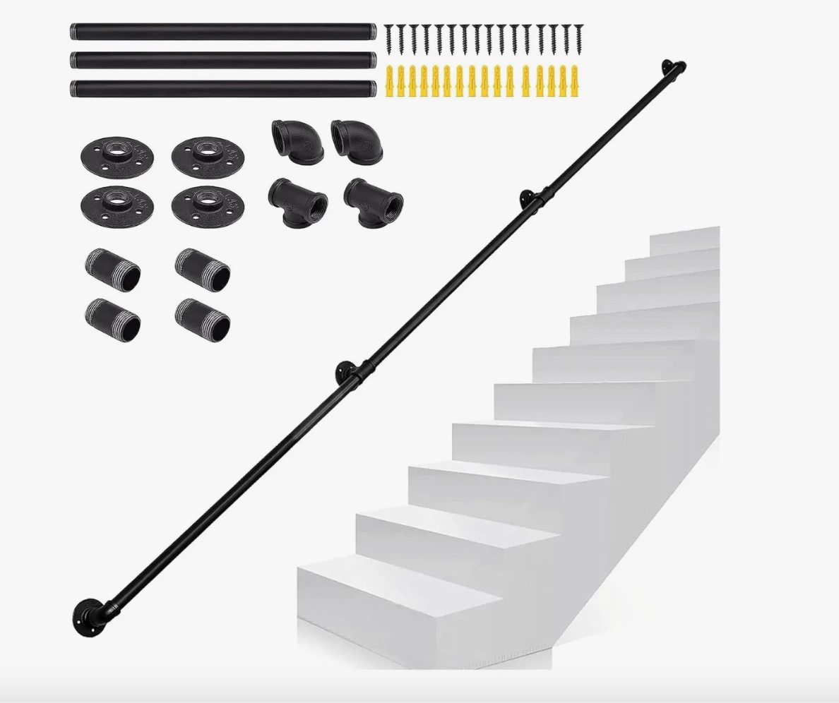 BARANDAL DE PASAMANOS ESCALERAS 3M - 1