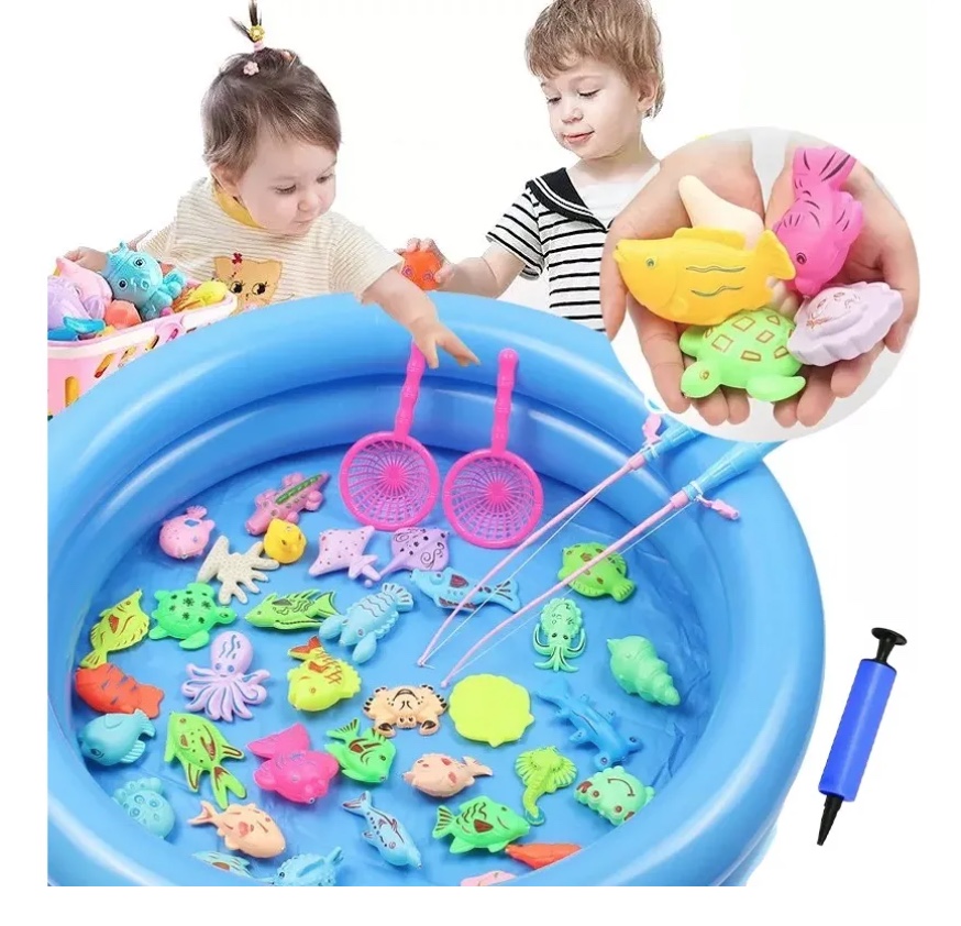 JUEGO DE PESCA PISCINA 40PZ - 1