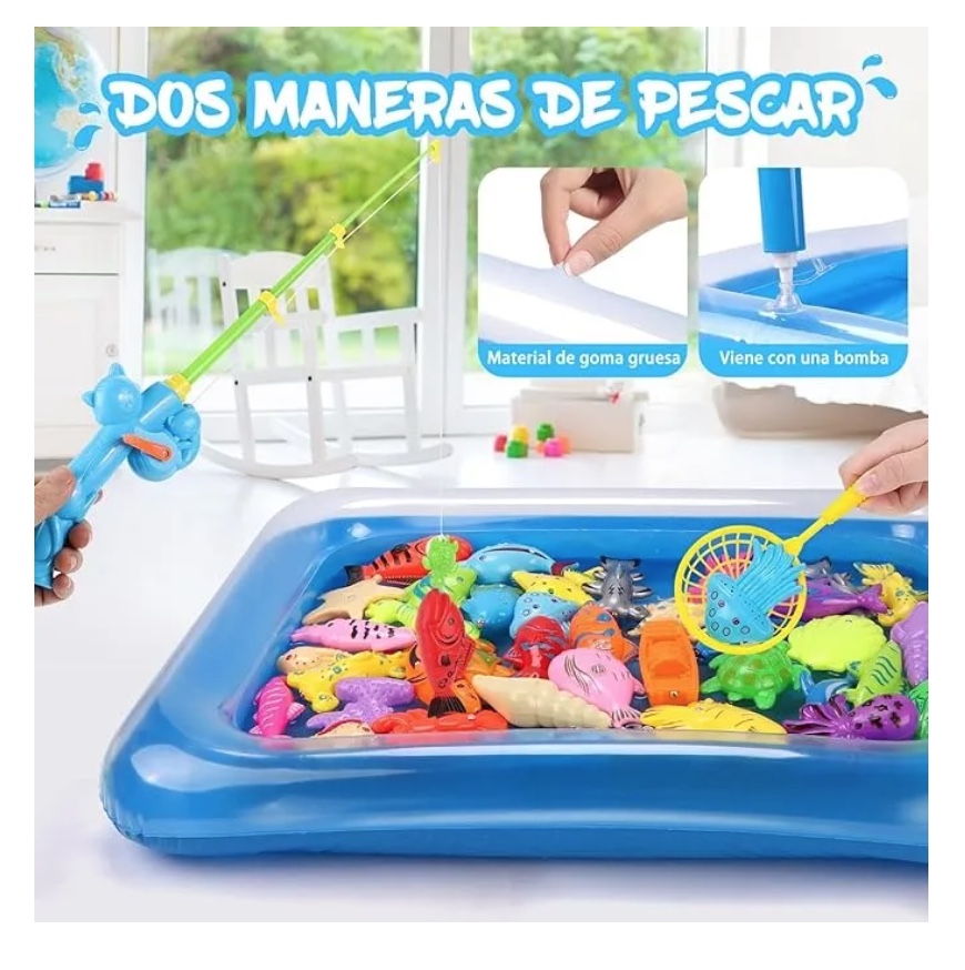PESCA MILAGROSA PARA NIÑOS CON PISCINA - 4