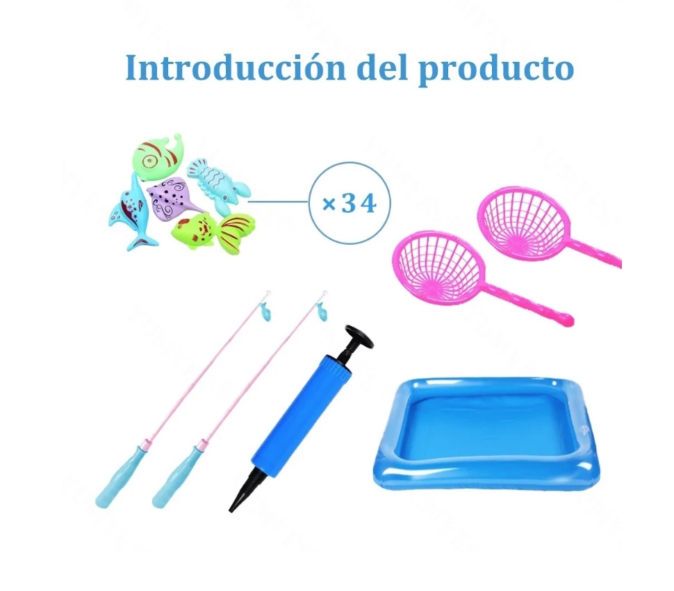 PESCA MILAGROSA PARA NIÑOS CON PISCINA - 6