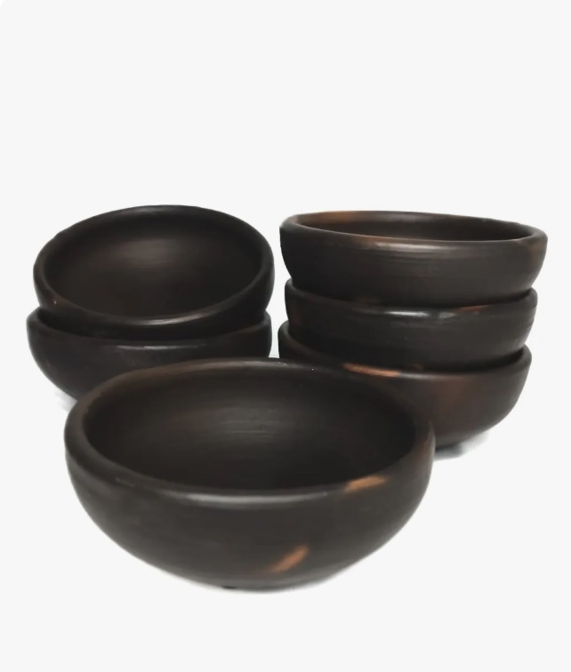 POCILLO O PAILA DE GREDA 16 CM ( PACK 6 UNIDADES) - 1