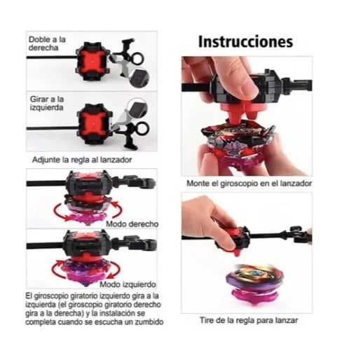 12 ESTILOS BAYBLADES METAL FUSION - 4
