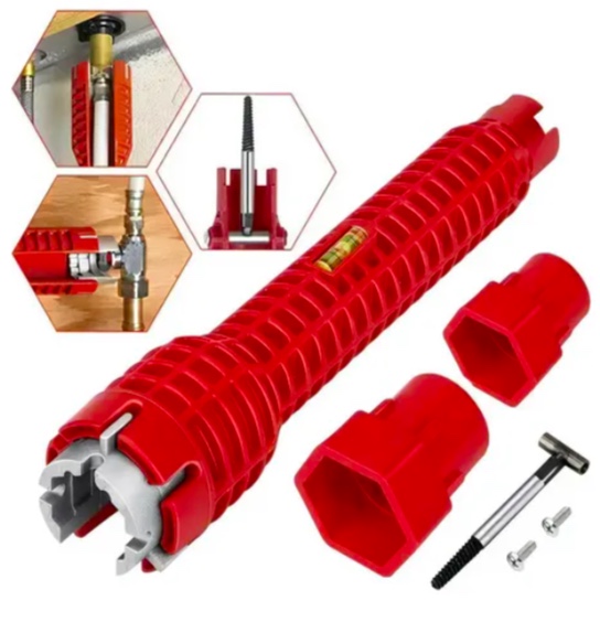 LLAVE PARA APRETAR EL TUBO DEL FREGADERO - 1