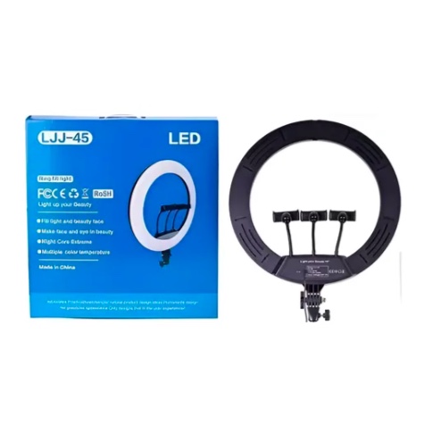ARO DE LUZ PROFESIONAL DE 45 CM + TRIPODE - 3