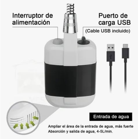 DUCHA PORTATIL PARA CAMPING - 3