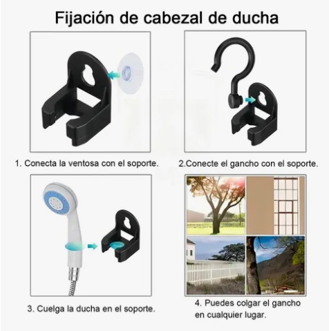 DUCHA PORTATIL PARA CAMPING - 6
