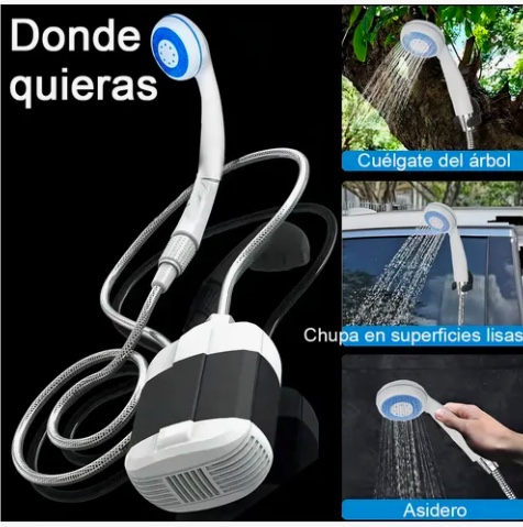 DUCHA PORTATIL PARA CAMPING - 7