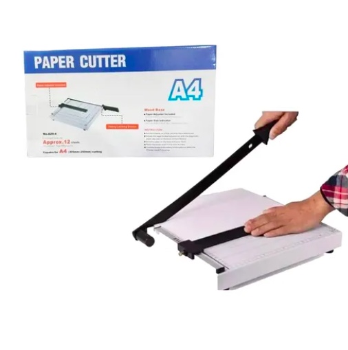 GUILLOTINA METALICA A4 CORTADOR DE PAPEL - 1