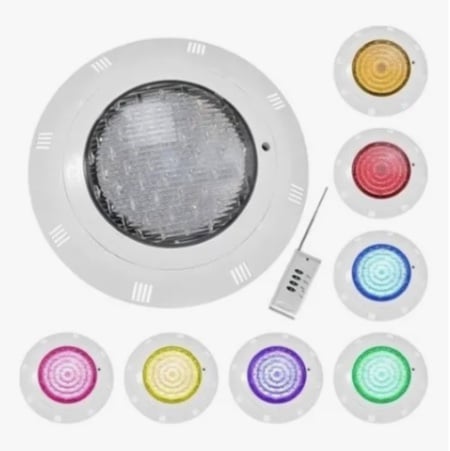 FOCO PISCINA MULTICOLOR LAMPARA SUBACUATICA - 1