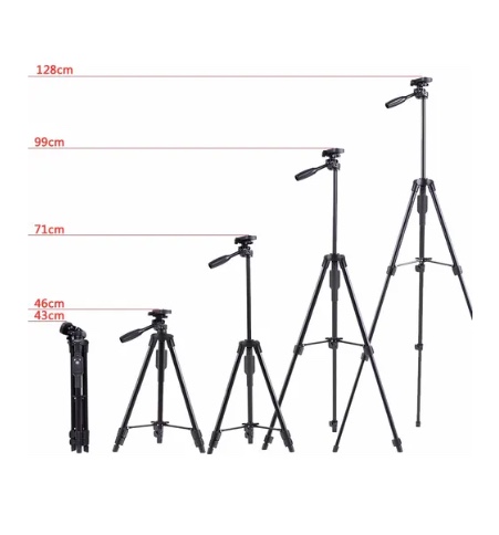 TRIPODE CON DISPARADOR PARA TELE FONOS - 4
