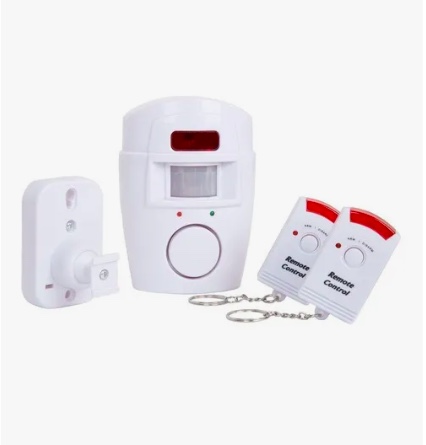 ALARMA SIRENA CON SENSOR 2 CONTROLES - 2