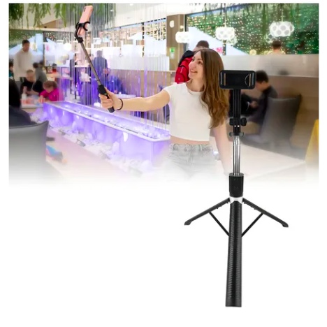 TRIPODE CON MONOPOD INTEGRADO CONTROL BLUETOOH - 3