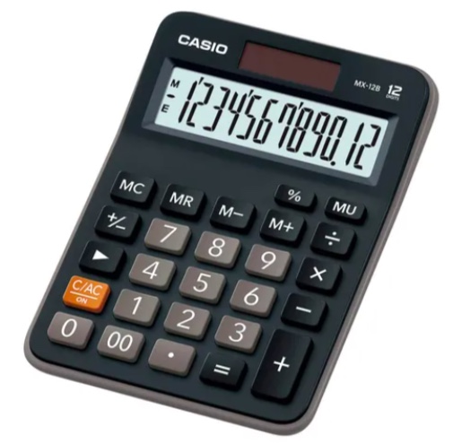 CALCULADORA DE ESCRITORIO MX-12B 12 DIGITOS - 1