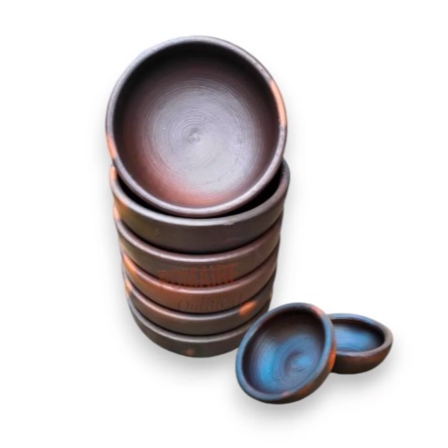PAILAS DE GREDA 17CM. PACK 6 UNIDADES. - 2