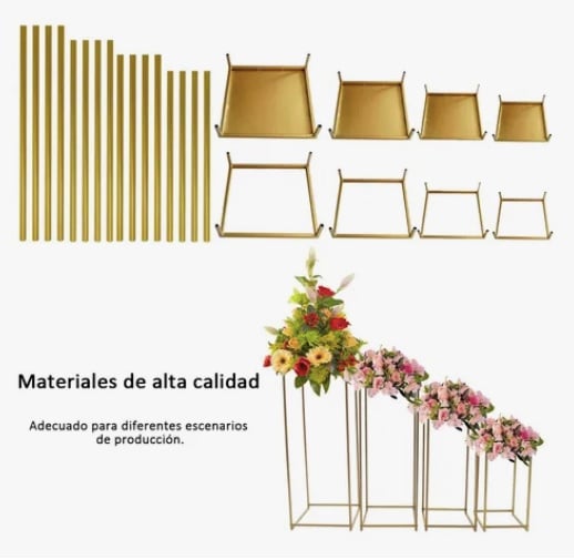 MESAS CANDY BAR DECORACION 4 PZS - 3