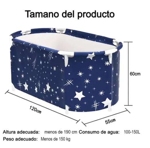 BAÑERA PLEGABLE PORTATIL - 5