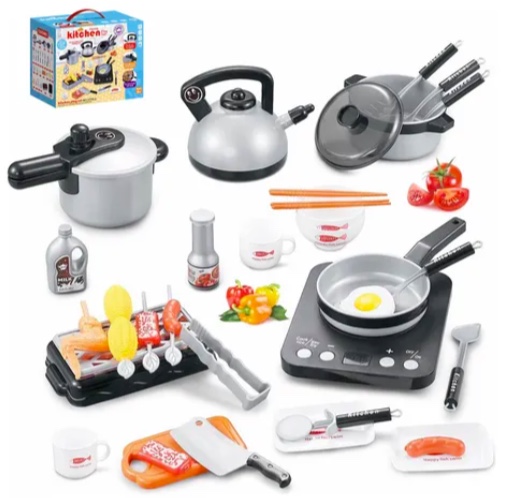 SET DE COCINA DE JUGUETE 36PCS - 1