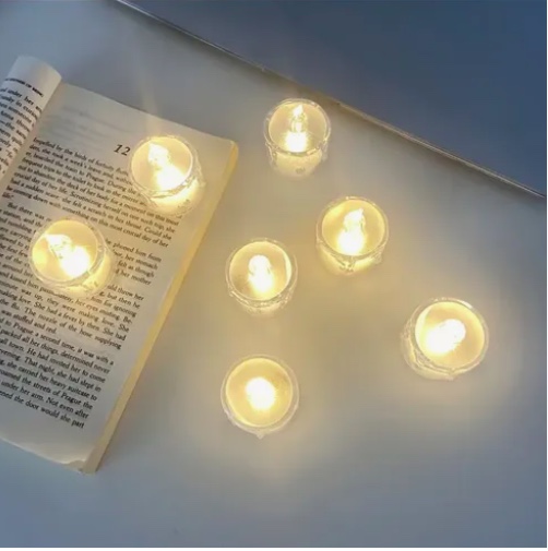 PACK 24 VELAS A PILA DE LED CON EFECTO LLAMA - 5