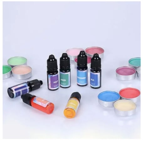 COLORANTE PARA VELA Y JABON PIGMENTO 24 COLORES - 2