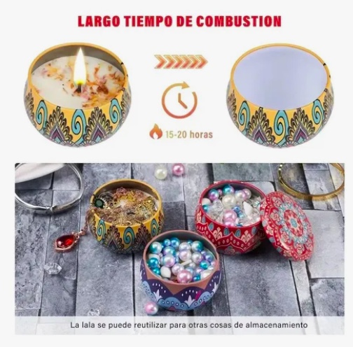 VELA AROMATICA CON PE TALOS DECORATIVA - 3