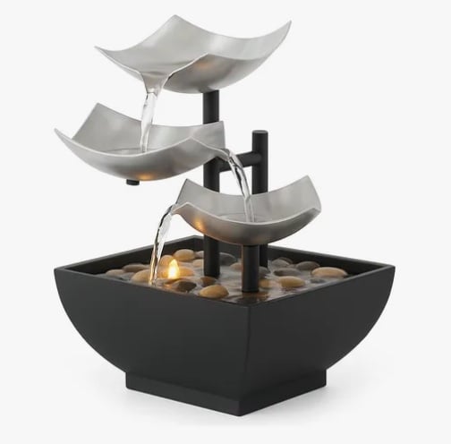 PILETA MODELO ORIENTAL CON LUZ LED - 1