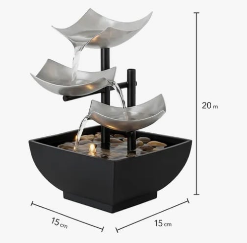 PILETA MODELO ORIENTAL CON LUZ LED - 2