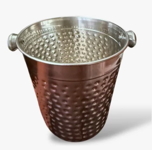 HIELERA CUBETA BALDE ACERO INOXIDABLE COBRE - 2