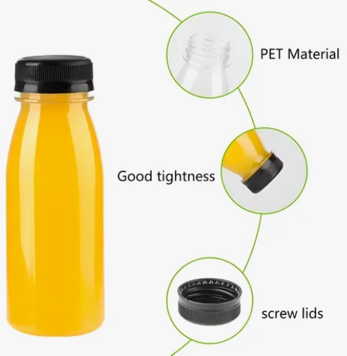 12 BOTELLA PLASTICAS TRANSPARENTES - 5