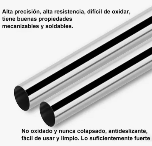 BARRA EXTENSIBLE CORTINA DE DUCHA DE ESQUINA NEGRA - 3