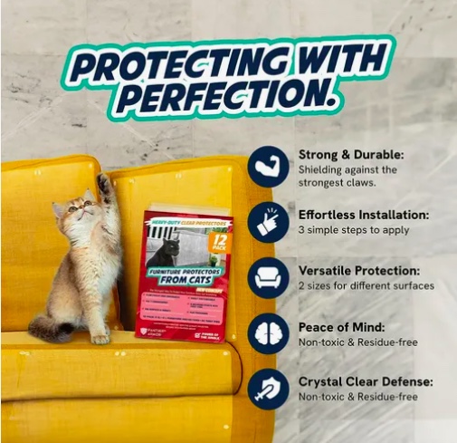 PROTECTOR MUEBLES 12 CINTAS ANTIARAÑAZOS - 4