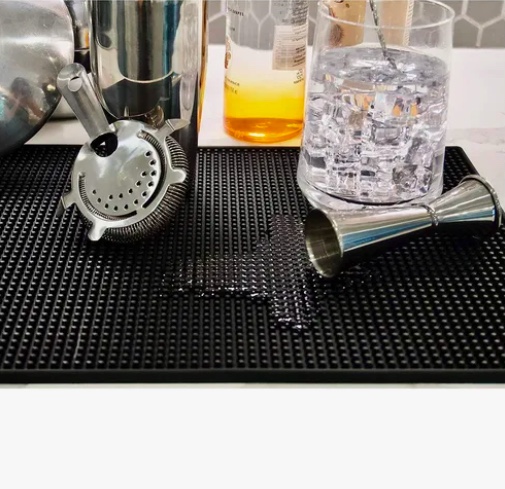 GOMA BAR NEGRA ESCURRIDOR VASO COPAS - 5