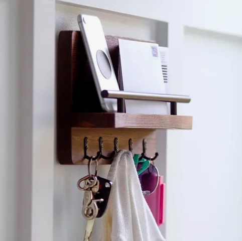 COLGADOR MADERA LLAVES - 7