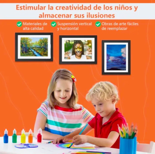 MARCO DE ARTE DE NIÑOS PARA DIBUJOS - 3