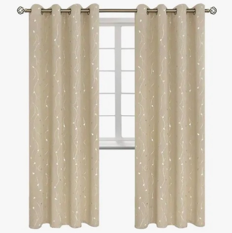 CORTINA BLACKOUT BEIGE - 1
