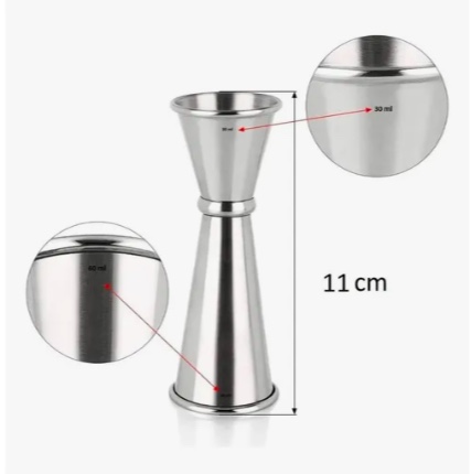 JIGGER JAPONES ACERO INOXIDABLE BARTENDER - 2