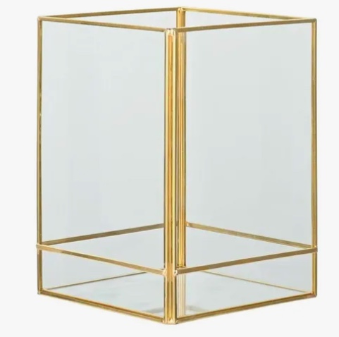 FAROL METAL DORADO - 4