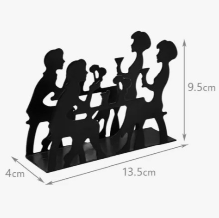 SERVILLETERO RECTANGULAR DE ALUMINIO PERSONAS - 5