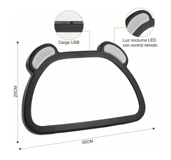 ESPEJO MONITOREO PARA BEBE  RETROVISOR - 2