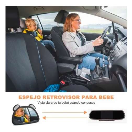 ESPEJO MONITOREO PARA BEBE  RETROVISOR - 5