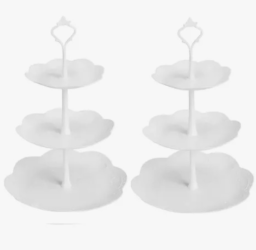 PACK 2 PORTA TORTA BLANCO - 1
