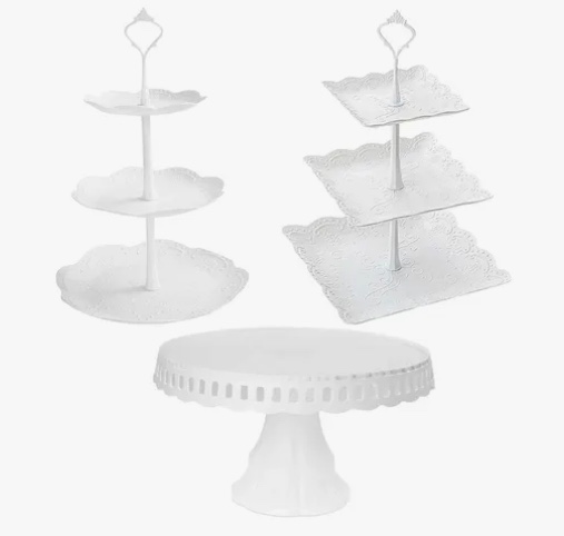 PACK X3 TORTEROS BLANCO - 1