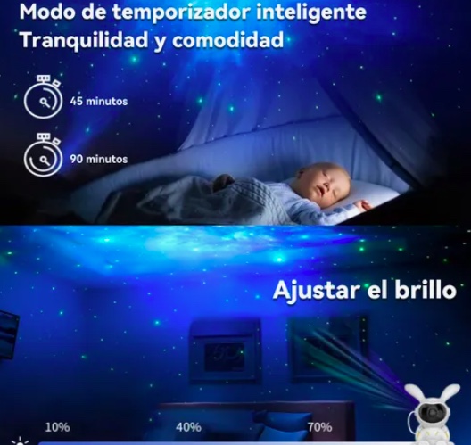 PROYECTOR LAMPARA LUZ LED GALAXIA - 3