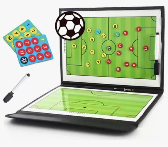PIZARRA TACTICA ENTRENADOR DE FUTBOL MAGNE TICA - 1