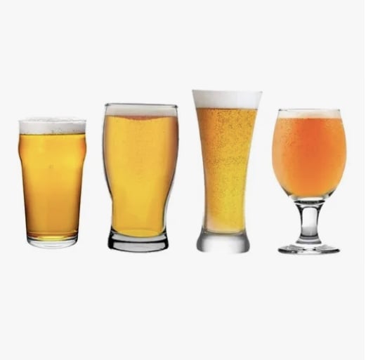 JUEGO DE 8 VASOS DE CERVEZA - 1
